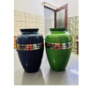 Urnas de Aluminio Metálico Chinas de Alta Calidad Superior para Cenizas Humanas Adultas, Capacidad de 220 Pulgadas Cúbicas, Personalizables - Product Image 1