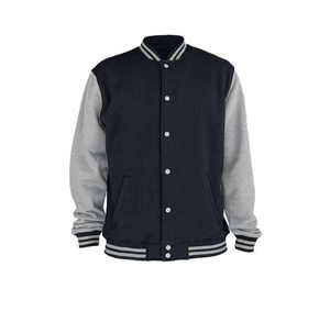 Chaqueta Varsity y chaquetas de manga de cuero blanco para hombre Chaqueta de béisbol americana hecha en Pakistán para hombre - Product Image 4