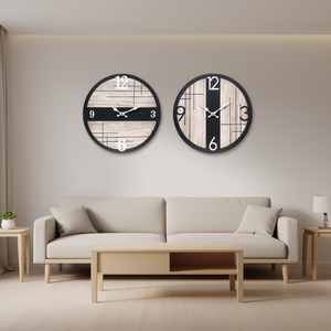 Assorted 33cm Wall <b>Clock</b> 68258 - Product Image 3