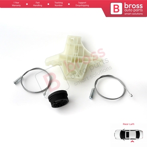 BWR5371 Kit de reparación de regulador de ventana trasera izquierda para Golf MK6 A6 5K 5K1 AJ5 Variant 2008-20014 5 puertas 5K4839461 - Product Image 4