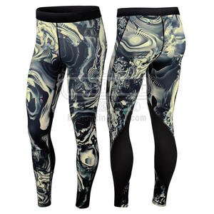 Nuevos pantalones ajustados de secado rápido, mallas con estampado Digital de logotipo personalizado, mallas de Yoga para deportes al aire libre para mujer, cintura elástica - Product Image 5