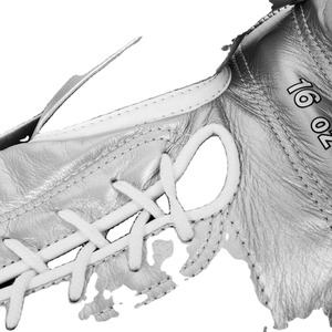 ถุงมือชกมวยสีขาวสำหรับมืออาชีพทนทานใช้ต่อยแบบมืออาชีพ - Product Image 6