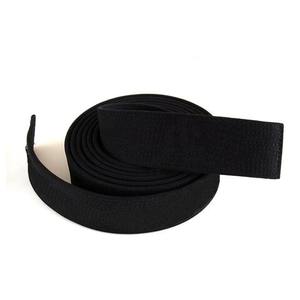 Ceinture délavée noire et blanche unisexe de Taekwondo pour adulte peut être brodée avec logo personnalisé Judo MS-TB-001 de style art martial - Product Image 3