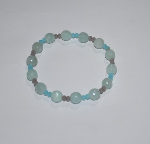 Beautiful Gemstone <b>beads</b> healing beaded <b>Bracelet</b>, Glass <b>beads</b> <b>bead</b> Stretchy <b>bracelet</b>, 3 -8mm <b>beads</b> <b>bracelet</b>, Handmade <b>bracelet</b> - Product Image 6