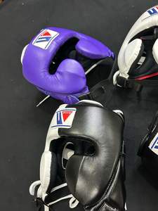 Cible de boxe sur mesure de haute qualité en cuir véritable PU, visage ouvert, Muay Thai, durable, protectrice, respirante - Product Image 4