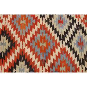 Tapis turc de 5,1 x 7,6 pieds, tapis rouge ombré - Product Image 5