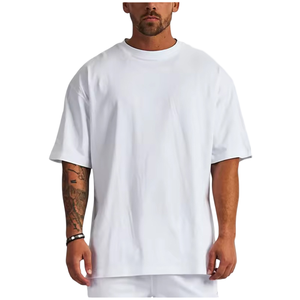 T-shirts confortables pour hommes, impression personnalisée, mode décontractée, streetwear, 100% coton, manches courtes - Product Image 1