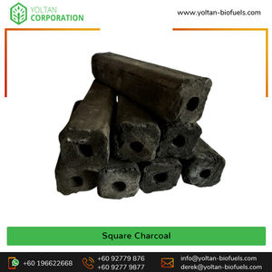 Charbon de bois de barbecue carré de sciure de bois dur mixte tropical 100% du fournisseur de confiance 38X38mm avec logo personnalisé pour barbecue - Product Image 4