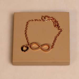NOVAMART Fine Silverings 925 Sterling Silver <b>Infinity</b> and Eternity Rose Gold <b>Bracelet</b> Fashion Charm for Women Wholesale Export - Product Image 1