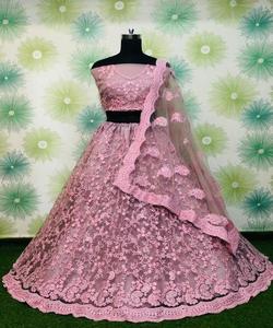 Nueva Colección de Lehenga Choli de Seda Atractiva para Bodas, Diseño Moderno, Precio Bajo al por Mayor en Prendas Étnicas - Product Image 6
