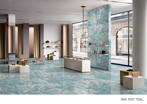 Carreaux de porcelaine émaillée haute brillance de luxe 600x1200mm Design moderne en pierre de marbre pour villa salon sol en brique réfractaire - Product Image 4