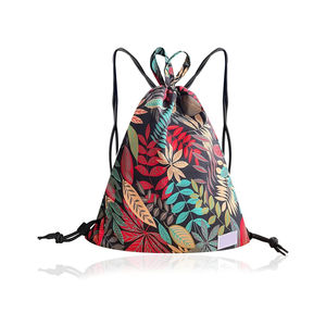 Sac à dos à cordon en nylon de haute qualité avec logo personnalisé, nouveau design, sacs à cordon en polyester imperméables - Product Image 4