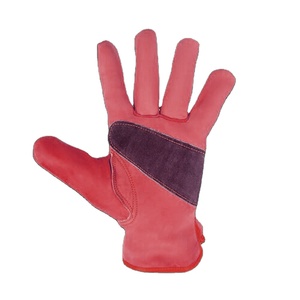 Heavy Duty Cowhide Grain Leather <b>Driver</b> <b>Gloves</b> Comfortable Arm Protection with Heat Spark Abrasion Resistance Safety <b>Gloves</b> - Product Image 5