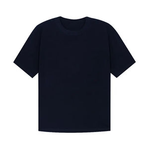 เสื้อยืดโอเวอร์ไซส์ ยูนิเซ็กซ์ ผ้าฝ้าย 100% คุณภาพสูง สไตล์ลำลอง คอกลม รับสกรีนลาย เสื้อเปล่า สตรีทแวร์ เสื้อยืดฟิตเนสผู้ชาย - Product Image 1