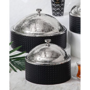 Dining Ware Food Serving Hot Pot For Special Occasion Food <b>Server</b> Islamic Decorative <b>Buffet</b> Warmer Chaffing Dishes - Product Image 3