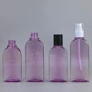 Manufacture du Vietnam Bouteilles en plastique transparentes pour animaux de compagnie écologiques 160ML/180ML Essence d'huile nettoyante Sérum tonique pour le visage - Product Image 4