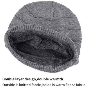 Trendy Ribbed <b>Beanies</b> for Men and <b>Women</b> | Fashionable Warm Winter Hats for Outdoor Sports, Travel, and Daily Street Style - Product Image 2