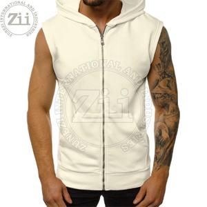 New Arrival <b>Men's</b> Gym Fitness Sweatshirt Unique Style Breathable <b>Hoodies</b> Hot Sale Polyester/Cotton Material Plain Dyed for - Product Image 2