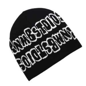 Gorro de gorro de precio barato de ropa informal de calidad pura para hombre, gorro de punto cálido más vendido de color sólido personalizado de talla grande - Product Image 3