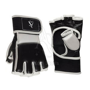 Guantes de combate MMA de PU de alta calidad para trabajo pesado Entrenamiento de invierno Lucha Logotipo personalizado Impreso Pantalla táctil Casual - Product Image 2