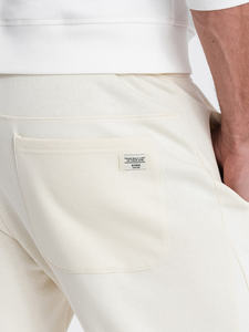 Survêtement de sport unisexe décontracté Survêtement de fitness de couleur unie Impression bouffante Deux pièces Pantalon de survêtement à capuche Plus Size Hiver - Product Image 5