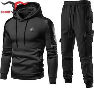 Sweatshirts d'hiver unisexes personnalisés en coton molletonné imprimé, respirants, poids lourd, survêtements d'automne ODM, sweat à capuche grande taille - Product Image 4