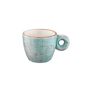 Bonna Aqua Banquet Espresso <b>Cup</b> 70 Cc Turquoise Porcelain Turkish Coffee <b>Cup</b> Minimalist Design for <b>Parties</b> - Product Image 1