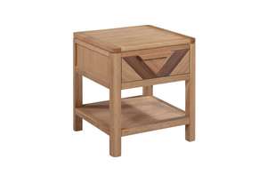 MARS Lámpara de madera Mesa 1 cajón Muebles de dormitorio Juego de dormitorio Diseño moderno de proveedor vietnamita - Product Image 4