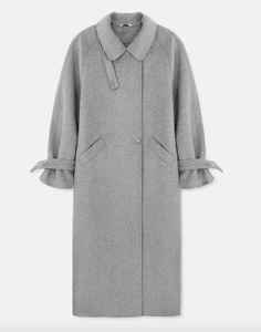 Qito International Femmes Élégant Couleur Unie Mi-longueur Épaissir Chaud Mélange De Laine Longs Manteaux Long Manteau Pour Les Femmes - Product Image 1