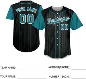 Haute qualité femmes sport équipe porter Sublimation bouton personnalisé haut rose Baseball Jersey 2025 - Product Image 2