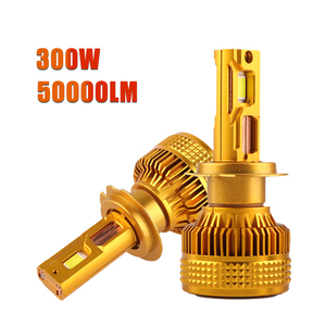 <span class=keywords><strong>Prix</strong></span> d'usine P29 300W H11 9005 9006 9012 H1 H7 Phares LED de voiture 8 tubes en cuivre Phare LED - Product Image 2