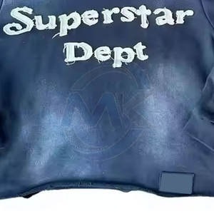 Sweat-shirts à capuche brodés de haute qualité - Motif uni, design d'hiver à capuche, écologique et respirant, fabriqué au Pakistan - Product Image 6