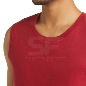 Débardeur de gymnastique pour hommes entraînement sportif vêtements de fitness sans manches course chemise d'entraînement hommes élégants débardeur de gymnastique - Product Image 5