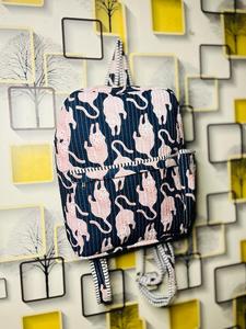 Custom Made Kantha Stitched Silk Screen Printed PP <b>Leather</b> <b>Laptop</b> Bags & <b>Cases</b> for Resale and Gifting - Product Image 4