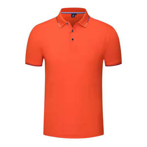 Polo de manga corta de calidad superior para hombre, nuevo estilo, cómodo, transpirable, de secado rápido, ecológico, algodón, franela, sólido F - Product Image 1