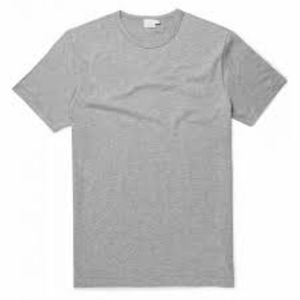 Camiseta de algodón pesado con logotipo personalizado para hombre, camiseta de talla grande de tela lavada con cuello de manga corta, diseño liso, 100% algodón, camiseta informal a cuadros en blanco - Product Image 1