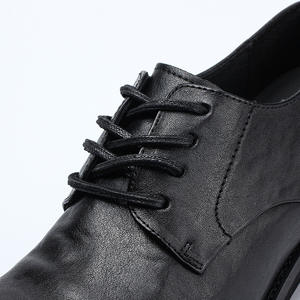 Chaussures Oxford en cuir de vache véritable avec semelle antidérapante et doublure respirante, chaussures de ville pour hommes - Product Image 4