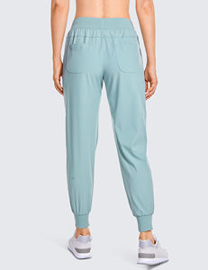 Pantalones de chándal de alta calidad para mujer, pantalones para correr para mujer, ropa de calle informal de colores sólidos, MOQ bajo, Pantalones de mujer de talla moderna - Product Image 3