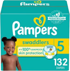 Quality Pampers Baby Diapers - Swaddlers - <b>Size</b> <b>8</b>, 76 Count, Ultra Absorbent Disposable Infant Diaper - Product Image 5