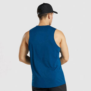 Débardeurs pour hommes séchage rapide et respirant pas cher prix logo personnalisé entraînement sport sans manches été débardeurs unisexe grande taille - Product Image 5