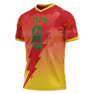 Tenues de football sans manches pour hommes, conçues sur mesure par les fabricants, avec logo personnalisé, respirantes, 100% polyester, pour l'entraînement et les activités de plein air - Product Image 4