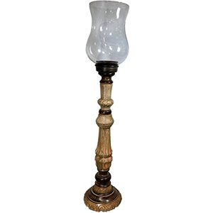 Décoration de fête pour noël et les mariages bougie pilier finition en noyer de qualité supérieure bougeoir personnalisé - Product Image 3