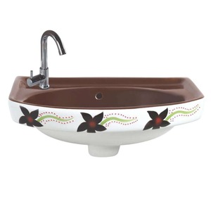 Artículos sanitarios Fregaderos Fregadero de cerámica completo Lavabo de baño Lavabo antiguo Lavabo de pie Fregaderos de baño Pedestal Lavabo - Product Image 1
