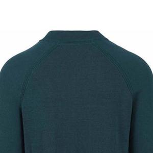 Wholesale Cotton Sweater Fashion Casual Custom Men Half Zipper Casual Blank Knitted Round Neck Breathable Solid Color Sweaters - Product Image 5