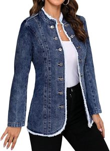 Tela de algodón vaquero personalizada con tarifa de fábrica, estilo Vintage de invierno para hombre, transpirable, de secado rápido, servicio OEM de alta calidad, Color personalizado - Product Image 5