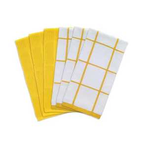 Serviettes de cuisine 100% coton brodées sur mesure à séchage rapide avec logo privé exportateur indien - Product Image 2