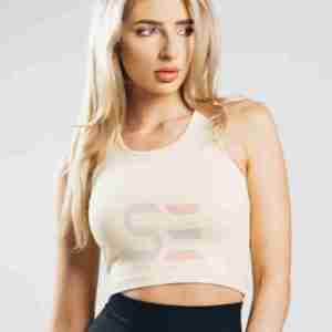 Best Quality Women's <b>Crop</b> Tank <b>Tops</b> Custom Design & Logo Breathable Quick Dry Polyester/Cotton Bulk Wholesale - Product Image 1