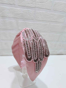 Stylish Eco-Friendly Handmade Hairband with Decorative Pearls Premium Multicolored Seed Beads for Women Girls Party & Wedding - Product Image 4