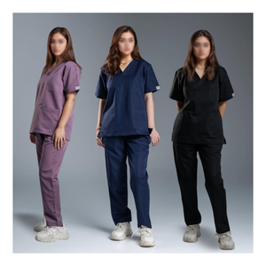 Uniformes médicos personalizados de hospital, OEM, fabricante de Bangladesh, ropa de médico y enfermera, exportador de uniformes de clínica unisex para el cuidado de la salud - Product Image 3