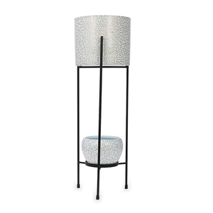 Soporte de flores de metal de hierro de tamaño personalizado, maceta para interiores, diseño Simple para sala de estar, decoraciones de boda, decoración lateral - Product Image 6